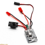zebecc RC Car 35A ESC Brushed ESC Forward Reverse ESC Speed Controller For 1 16 1 18 1 24 Car Boat T