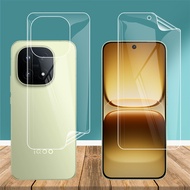 Ultra Thin Hydrogel Film For vivo iQOO 15 iQOO15 5G Clear Soft TPU Front Back Full Cover Screen Prot