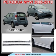 PERODUA MYVI 2005-2010 SIDE SKIRT SE STYLE - MATERAIL FIBER/PU GETAH/ABS/PP BODYKIT