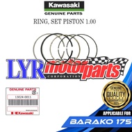 KAWASAKI PISTON RING SET 1.00 FOR BARAKO 175 II | 13024-0011