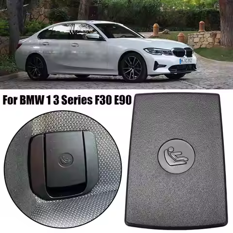 For BMW Rear Child Safety Seat ISOFix Cover Flap #52207319686 For BMW 1 3 Series X1 E90 E84 F30