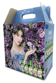 真露 - 燒酒禮盒裝 套裝(5支酒+2個酒杯）