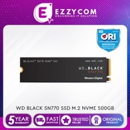WD SSD Black SN770 M2 NVME Pcie Gen4 500GB