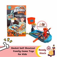Basketball Shootout Game For Kids (Ready stock) Mainan Machine Bola Keranjang