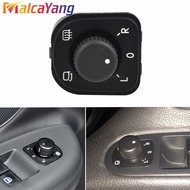 100% New Adjust Knob Mirror Switch For Volkswagen VW Jetta MK5 Golf 5 6 Tiguan Passat B6 CC 1K095956