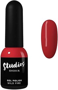 Didier Lab - Studios Gel Polish Wild Fire - Professional Manicure Pedicure Products - Rich Pigment f