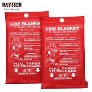 DAYTECH Home Fire Blanket Fire Fighting Prevention for Factory/Fireplace/Grill/Car/Kitchen Safety