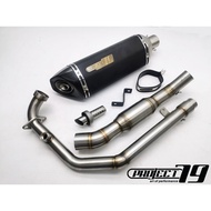 Project79 CF Moto NK250 250SR Exhaust Stainless Steel Ekzos Tabung Power Boom Muffler Slip On CFMOTO