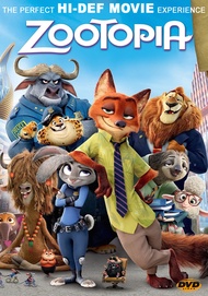 DVD Zootopia Cartoon Movie -t8356