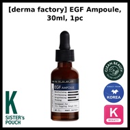[derma factory] EGF Ampoule, 30ml, 1pc / Korean EGF Ampoule / Revitalizing Care / 100% Genuine by ks