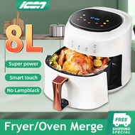 ICON 8L 15L Air Fryer LCD Touch Digital Home Multi Large Capacity Fully Automatic Frie Airfryer