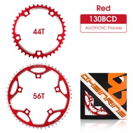 WEST BIKING 130BCD คู่ Chainring 39/53T 44/56T แผนที่จักรยาน Chainwheel สูง Chainring สำหรับ8/9/10/1