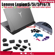 Dustproof Silicone Plug Port Cover Lenovo Legion 5 5i 15" 2020/Legion 5 5i Pro Gen 6 2021 Slim 7i 15