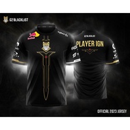 International Esports Game Lol Blacklist Top Team Pro Player Men Women G2 League Custom Name Officia