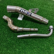 Ds4/Daeng 4 Exhaust Tube type 51mm For Xrm 125 Wave 110 Rs 125 Fury Smash Raider J b1