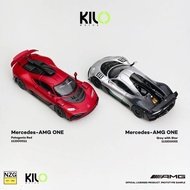 Kilo 1/64 Benz AMG ONE Silver Alloy Diecast Car Model Toy Birthday Gift