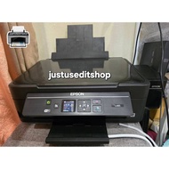 Inkjet Multifunctional Printer (Wireless Printing) EPSON Model L455 Print Copy Scan Wi-Fi Direct ️As