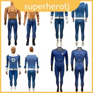 Superhero Fantastic Four Bodysuit For Costume Parties Crafted Soft Fabric From