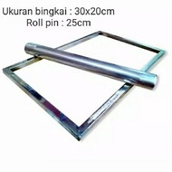 Baking Stainless Steel Cookie Dough Frame/ 30X20 & 40X30Cm - 30X20Cm