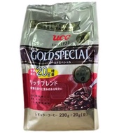 UCC - 【增量】Gold Special 金牌精選香醇咖啡豆 (Rich Blend)250g(4901201158162)【平行進口】不同包裝隨機發