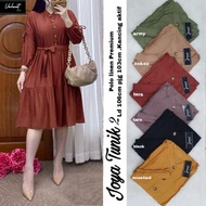 Joya Tunic Fine Material Polo Linen Premium Ld106