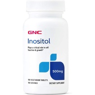 GNC Inositol 500mg Supplement, Supports Cell Function and Growth, 100 Servings