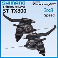 Shimano Tourney St-Tx800 Mountain Bike Shift/Brake Lever EZ Fire Plus 3X8 Speed Shift Levers Bicycl