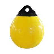 Heavy Duty PVC Boat Fenders Ball Round Anchor Buoy Dock Bumper Ball Inflatable Protection Marine Moo