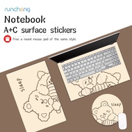 DIY Notebook Sticker Laptop Skin with the Same Mouse Pad for 10-17 Inch HP/Acer/Dell/ASUS/Lenovo/Thinkpad etc. Laptop Case Decoration