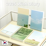 2025 Wish Diary Ver.10 by DASH&DOT - Minimalist Planner, Yearly & Monthly Goals Tracker, Elegant Des
