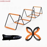 CODECOVED Agile Ladder, Carbon Steel Instant Set-up Soccer Speed Ladder, Flexibility Multifunctional