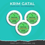 Ubat Tradisional Krim Gatal Kulit, Panau, Kudis, Kurap dan Gatal Kulit