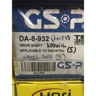 GSP Drive Shaft Kancil Auto DA 8-932 DA 8-933
