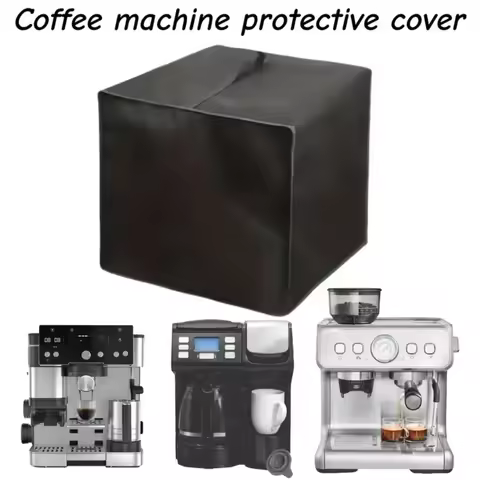 1PC Waterproof 420D Oxford Coffee Machine Cover Foldable Dust Shield For Espresso Maker 40x40x40cm B