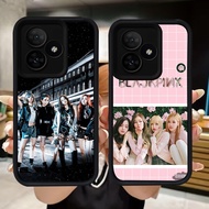 Q70 SoftBlackpink Casing for Realme C63 C55 C67 Narzo 50A Prime GT 6 C51 C53 Note 50 C31 C35 60 C33 