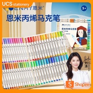ENMY Acrylic Marker Pen Acrylic Paint Drawing Colouring Painting Art Multi Surface Use Marker Pen