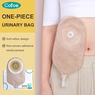 Cofoe 10pcs One-piece System Urinary Colostomy Bag Cystectomy Ostomy Stoma Pouch 20mm-45mm Cut Size Urostomy Fistula Bags