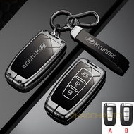 Car Remote Key Case For Hyundai Solaris Hb20 Veloster Sr Ix35 Accent Elantra I30，Zinc Alloy Full Pro