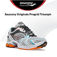 Saucony Progrid Triumph 4 Lifestyle Sneakers Shoes Unisex - White/Silver S70704-4