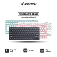 Jertech DK500 Sports 77 Keys Mini Multimedia Wired Keyboard