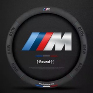 Car Anti-Slip Suede Steering Wheel Cover For BMW M Performance E39 E46 E60 E70 E90 F10 F15 F20 F25 F