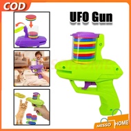UFO Gun Educational Toy Flying Plate Shot Gun