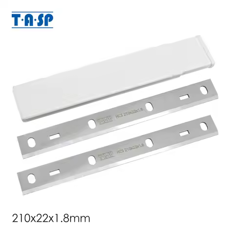TASP 8" 210 x 22 x 1.8mm HCS Planer Blade Wood Knife for Woodstar PT85 Scheppach HT850 HMS 850/2000 