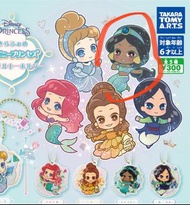 日本茉莉公主Jasmine吊飾。吊飾長髮公主匙扣長髮公主王子美人魚扭蛋。模型阿拉丁燈神 qposket。代購Disney日本東京迪士尼限定正版 愛麗絲Alice 睡公主茉莉阿拉丁玻璃鞋貝兒 Belle