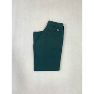 DICKIES - 874 ORIGINAL FIT WORK PANTS GREEN HUNTER SIZE 30