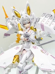 壽屋 女神裝置朱羅 玉藻前白面金毛 全噴塗完成品