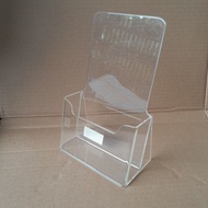 A6 ACRYLIC Table Brochure Stand