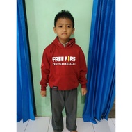 FREEFIRE CHILDREN'S HODIEE SWEATER CHILDREN'S HODIEE SWEATER JACKET - TEENAGE/ EXCLUSIVE HODIEE GAMI