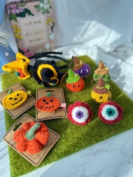 【兔貝兒】萬聖節裝扮~南瓜髮夾/瀏海夾/髮箍/髮圈