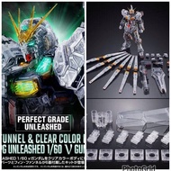 [先 Wtsapp 65979598 預訂 港魂 2027年1月發送] pgu 高達 透明甲 浮游炮 FIN FUNNEL & CLEAR COLOR BODY FOR PG UNLEASHED 1/